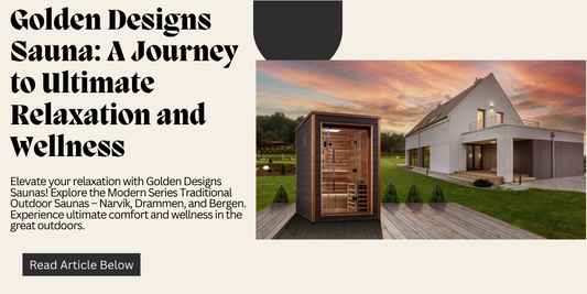 Golden Designs Modern Series Saunas