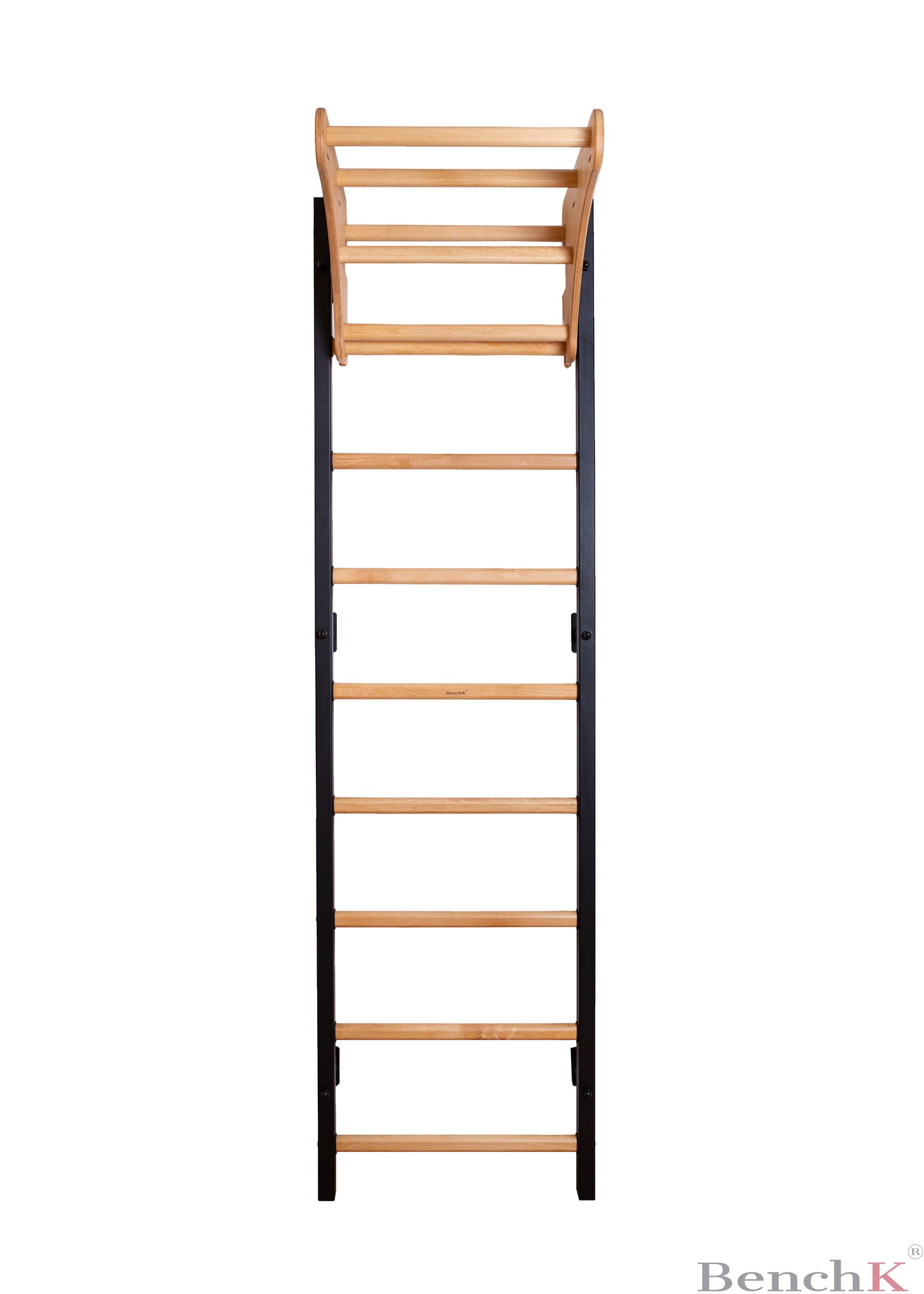 BenchK 711 - BenchK 7 Series Wall Bars with adjustable solid wooden pull-up bar