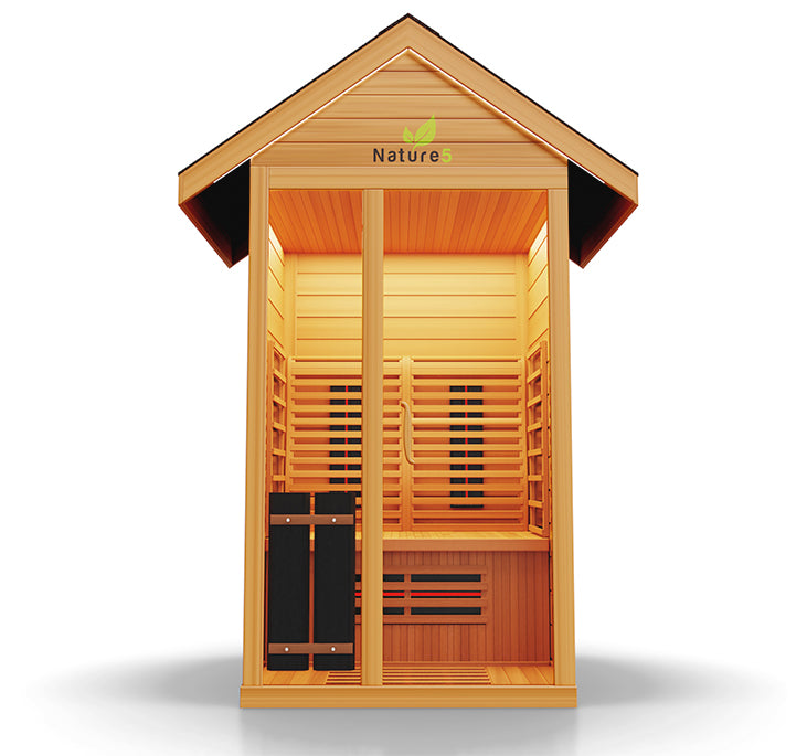 Nature 5 - 2 Person Outdoor Sauna - Infrared Only