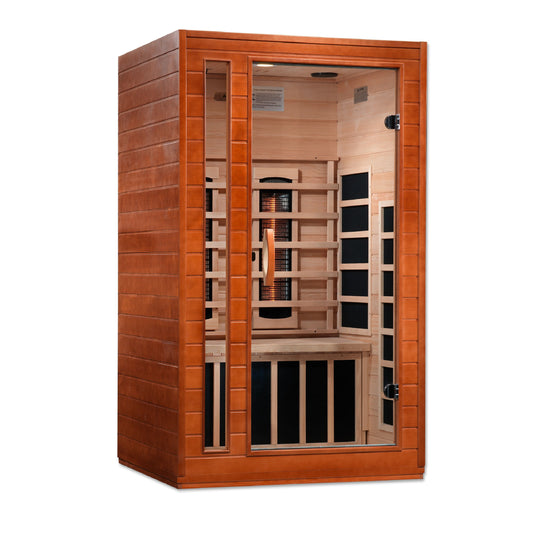 Dynamic Cardoba 2-Person Full Spectrum  Near Zero EMF (Under 2MG) FAR Infrared Sauna (Canadian Hemlock) DYN-6203-02 FS