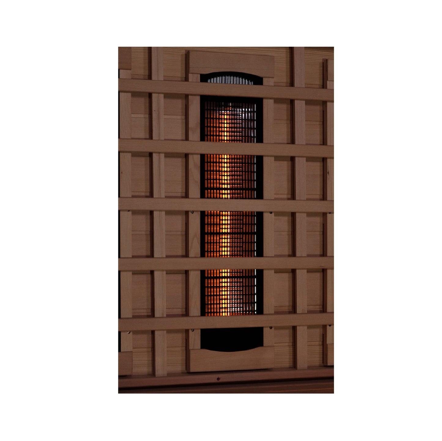 Golden Designs 3-Person Full Spectrum PureTech™ Near Zero EMF FAR Infrared Sauna with Himalayan Salt Bar GDI-8230-01