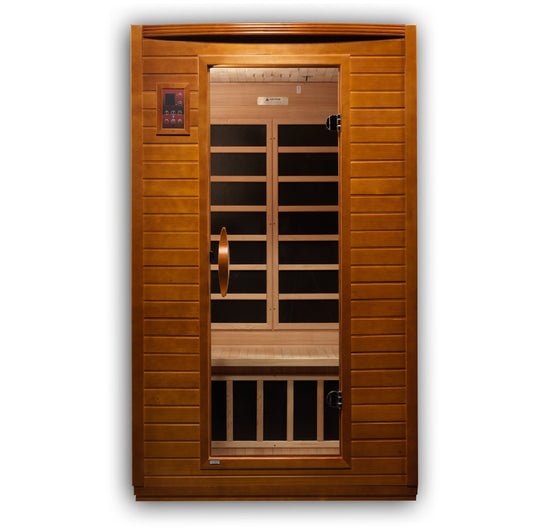 Dynamic Versailles 2-person Low EMF (Under 8MG) FAR Infrared Sauna (Canadian Hemlock) DYN-6202-03