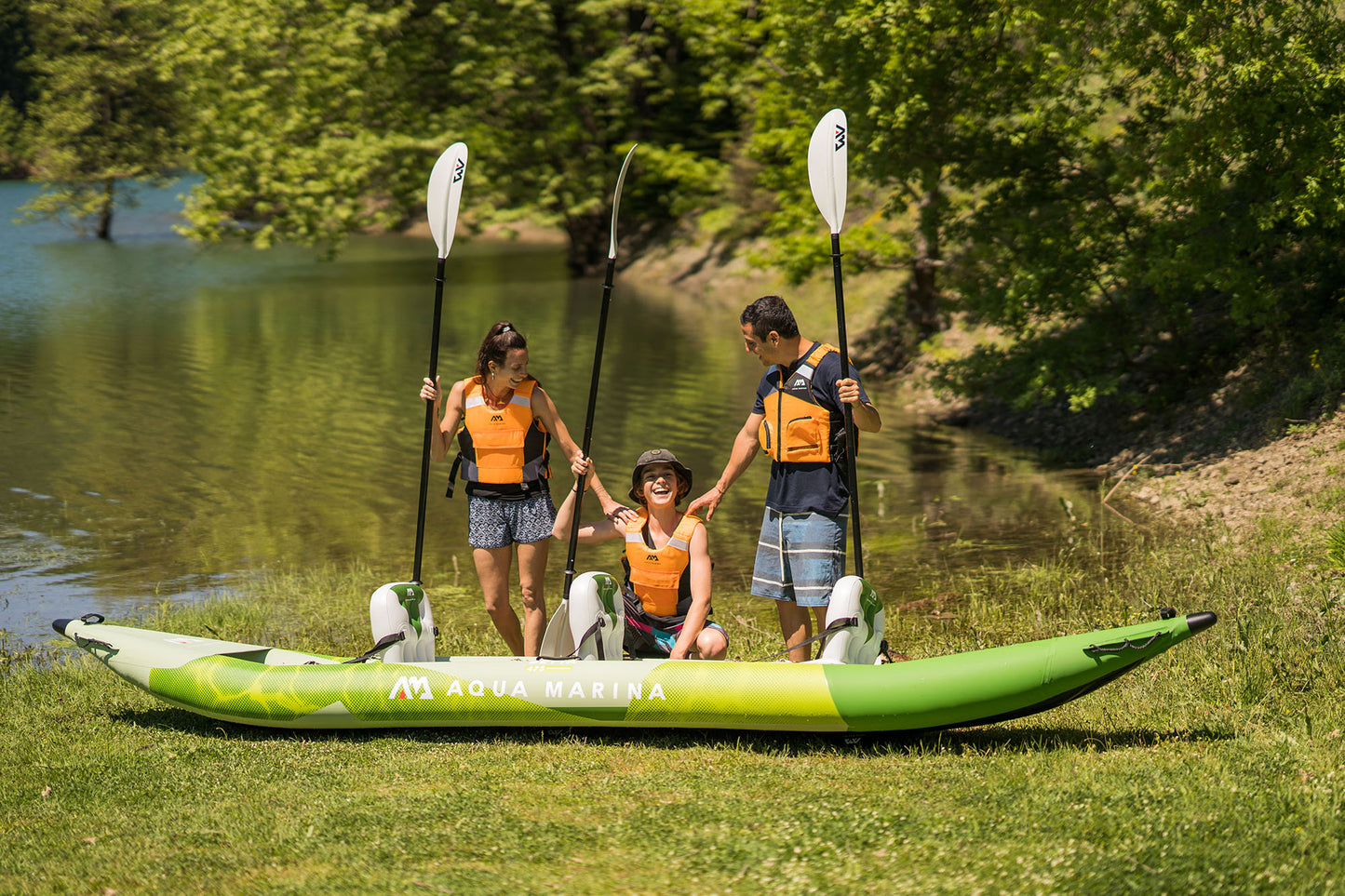 Betta-312 Leisure Kayak-1  person. Inflatable deck. Kayak  paddle included.