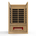 Maxxus "Serenity" Dual Tech 2 person Low EMF FAR Infrared Sauna Canadian Hemlock MX-LS2-01