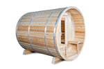 Dundalk Leisure Craft Canadian Timber Serenity Barrel Sauna CTC2245W
