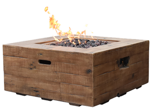 Modeno - Wilton Fire Table Redwood