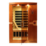 Dynamic Venice 2-person Low EMF (Under 8MG) FAR Infrared Sauna (Canadian Hemlock) DYN-6210-01