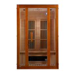 Maxxus 2-Person Low EMF (Under 8MG) FAR Infrared Sauna (Canadian Hemlock) MX-J206-02S