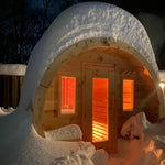 True North Schooner Outdoor Sauna – Red Cedar, White Cedar, Pine Wood