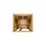 Dynamic Gracia 1-2-person Low EMF (Under 8MG) FAR Infrared Sauna (Canadian Hemlock) DYN-6119-01