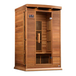 Maxxus 2-Person Near Zero EMF (Under 2MG) FAR Infrared Sauna (Canadian Red Cedar)MX-K206-01-ZF Ced