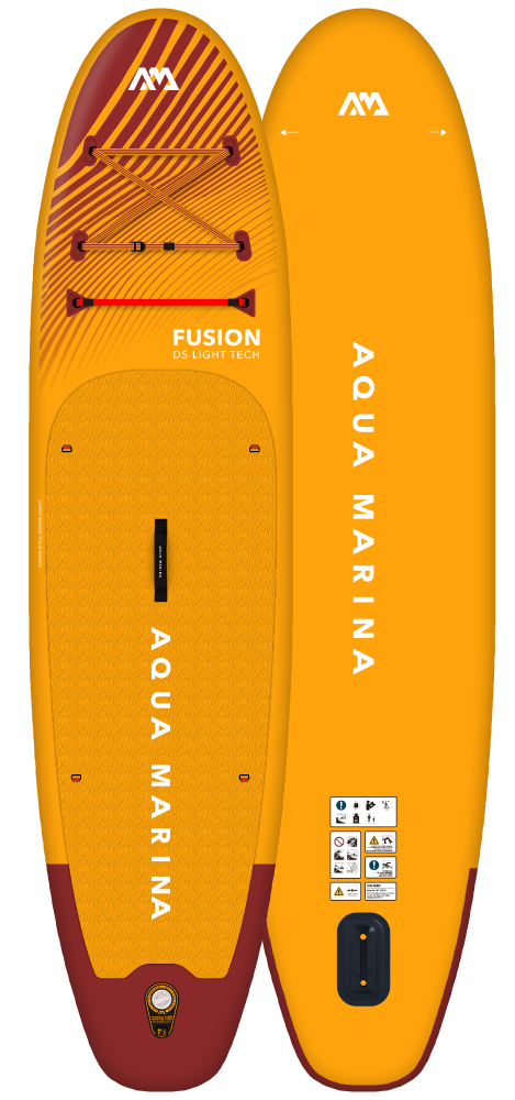 Fusion (Before Sunset) - Allaround Isup, 3.3m/15cm, With  Aluminum Sports Iii Paddle  And Safety Leash