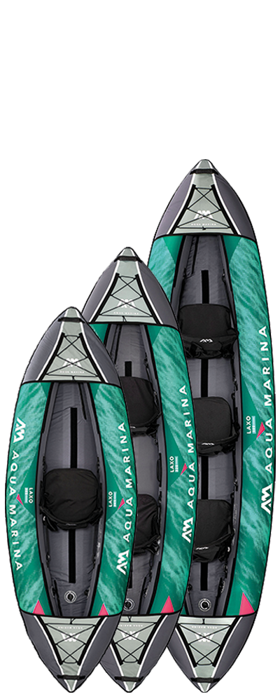 Laxo-285 Leisure Kayak-1  Person. Inflatable Deck. Kayak  Paddle Included.