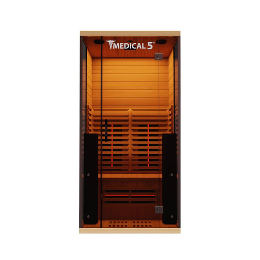 Medical 5 - 1-2 Person Ultra Full Spectrum Indoor Sauna