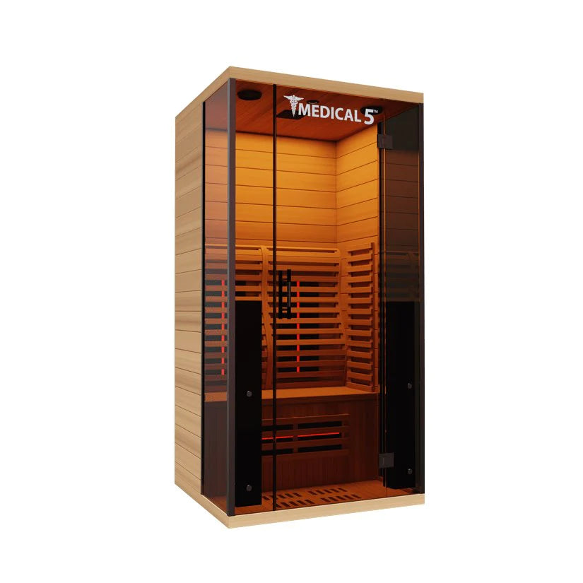 Medical 5 - 1-2 Person Ultra Full Spectrum Indoor Sauna