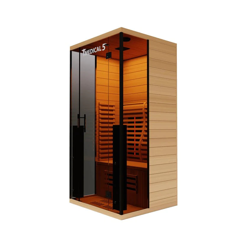 Medical 5 - 1-2 Person Ultra Full Spectrum Indoor Sauna