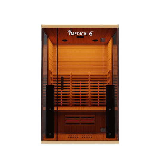 Medical 6 - 2-3 Person Ultra Full Spectrum Indoor Sauna