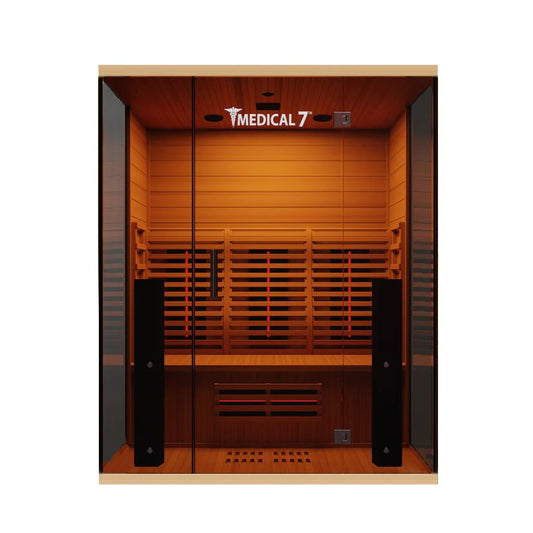 Medical 7 - 3 Person Ultra Full Spectrum Indoor Sauna