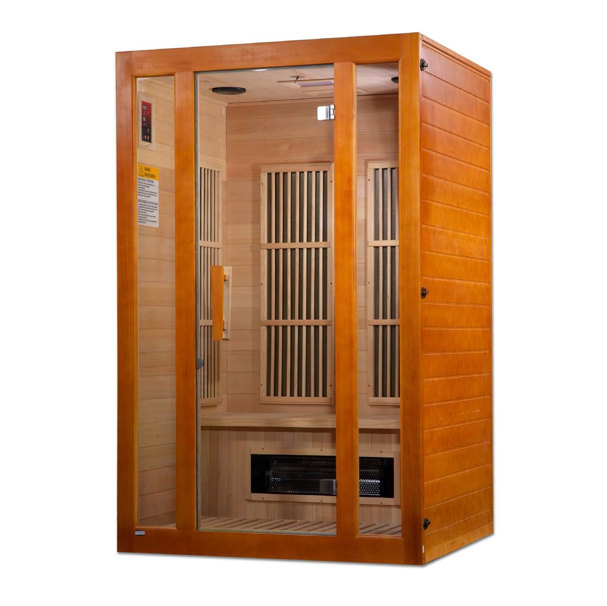 Maxxus 2-Person Low EMF (Under 8MG) FAR Infrared Sauna (Canadian Hemlock) MX-J206-02S