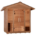 Golden Designs "Vorarlberg" 5 Person Traditional Outdoor Sauna -  Canadian Hemlock GDI‐8105‐01