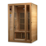 Maxxus Seattle 2-Person Low EMF (Under 8MG) FAR Infrared Sauna (Canadian Hemlock) MX-J206-01 Seattle