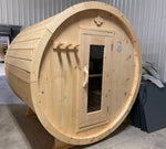 True North Barrel Outdoor Sauna – Red Cedar, White Cedar, Pine Wood