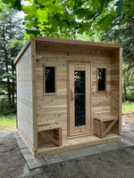 True North Cabin Outdoor Sauna – Red Cedar, White Cedar, Pine Wood