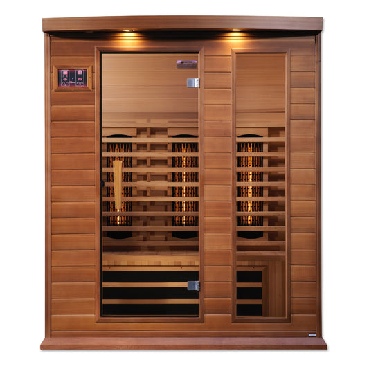 Maxxus 3 Person Full Spectrum Infrared Sauna - Canadian Red Cedar MX-M306-01 FS